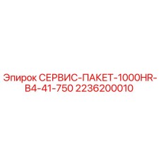 2236200010 СЕРВИС-ПАКЕТ-1000HR-B4-41-750 Epiroc