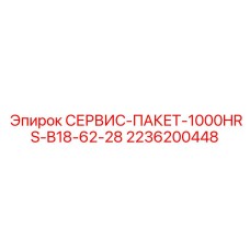 2236200448 СЕРВИС-ПАКЕТ-1000HRS-B18-62-28 Epiroc