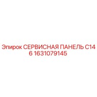 1631079145 СЕРВИСНАЯ ПАНЕЛЬ C146 Epiroc