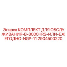 Оригинальный комплект обслуживания Epiroc 2904500220 NGP-11