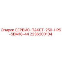 2236200134 СЕРВИС-ПАКЕТ-250-HRS-SBM18-44 Epiroc