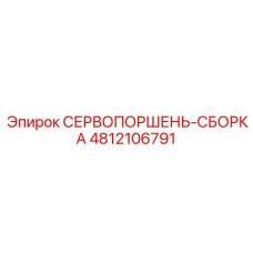 4812106791 СЕРВОПОРШЕНЬ-СБОРКА Epiroc
