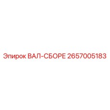 2657005183 ВАЛ-СБОРЕ Epiroc