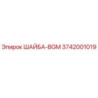 3742001019 ШАЙБА-BGM Epiroc