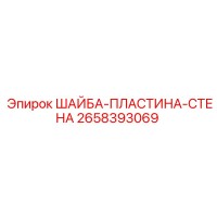 2658393069 ШАЙБА-ПЛАСТИНА-СТЕНА Epiroc