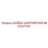 4812221744 ШАЙБА-ШАРНИРНАЯ Epiroc