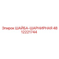 4812221744 ШАЙБА-ШАРНИРНАЯ Epiroc