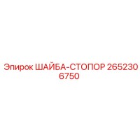 2652306750 ШАЙБА-СТОПОР Epiroc