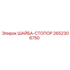 2652306750 ШАЙБА-СТОПОР Epiroc