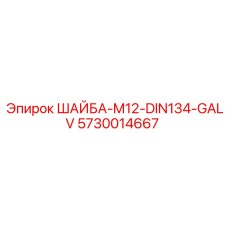 5730014667 ШАЙБА-M12-DIN134-GALV Epiroc