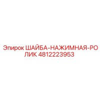 4812223953 ШАЙБА-НАЖИМНАЯ-РОЛИК Epiroc