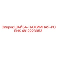 4812223953 ШАЙБА-НАЖИМНАЯ-РОЛИК Epiroc