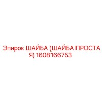 1608166753 ШАЙБА (ШАЙБА ПРОСТАЯ) Epiroc