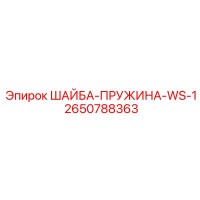 2650788363 ШАЙБА-ПРУЖИНА-WS-1 Epiroc