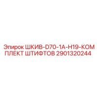 2901320244 ШКИВ-D70-1A-H19-КОМПЛЕКТ ШТИФТОВ - Epiroc
