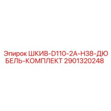 2901320248 ШКИВ-D110-2A-H38-ДЮБЕЛЬ-КОМПЛЕКТ Epiroc