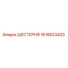 1616623420 ШЕСТЕРНЯ Epiroc