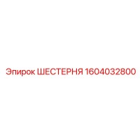 1604032800 ШЕСТЕРНЯ Epiroc