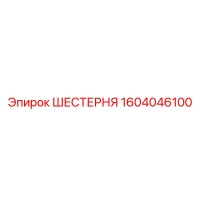 1604046100 ШЕСТЕРНЯ Epiroc