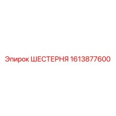 1613877600 ШЕСТЕРНЯ Epiroc