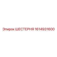 1614931600 ШЕСТЕРНЯ Epiroc