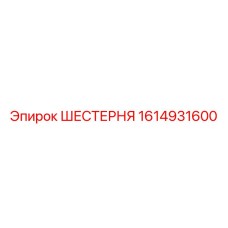 1614931600 ШЕСТЕРНЯ Epiroc