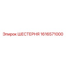1616571000 ШЕСТЕРНЯ Epiroc
