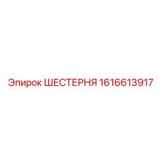 1616613917 ШЕСТЕРНЯ Epiroc