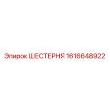 1616648922 ШЕСТЕРНЯ Epiroc