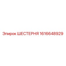1616648929 ШЕСТЕРНЯ Epiroc