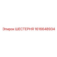 1616648934 ШЕСТЕРНЯ Epiroc
