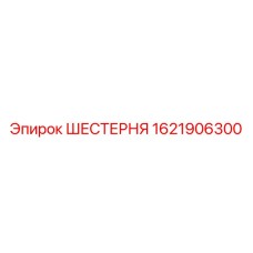 1621906300 ШЕСТЕРНЯ Epiroc