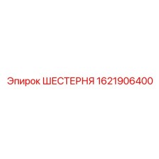 1621906400 ШЕСТЕРНЯ Epiroc