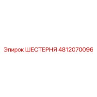 4812070096 ШЕСТЕРНЯ Epiroc