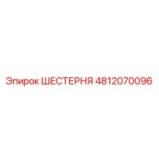 4812070096 ШЕСТЕРНЯ Epiroc