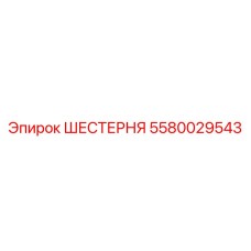 5580029543 ШЕСТЕРНЯ Epiroc