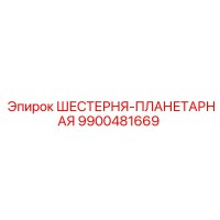 9900481669 ШЕСТЕРНЯ-ПЛАНЕТАРНАЯ Epiroc