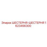 1623456300 ШЕСТЕРНЯ-ШЕСТЕРНЯ Epiroc