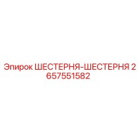 2657551582 ШЕСТЕРНЯ-ШЕСТЕРНЯ Epiroc