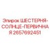 2657692451 ШЕСТЕРНЯ-СОЛНЦЕ-ПЕРВИЧНАЯ Epiroc