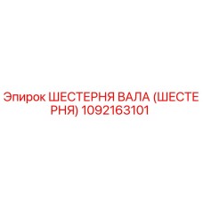1092163101 ШЕСТЕРНЯ ВАЛА (ШЕСТЕРНЯ) Epiroc