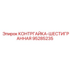 95285235 КОНТРГАЙКА-ШЕСТИГРАННАЯ Epiroc