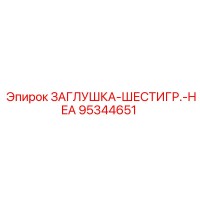 95344651 ЗАГЛУШКА-ШЕСТИГР.-HEA Epiroc