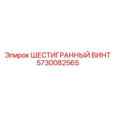 5730082565 ШЕСТИГРАННЫЙ ВИНТ Epiroc