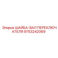 9753242069 ШАЙБА-ВАЛ ПЕРЕКЛЮЧАТЕЛЯ Epiroc