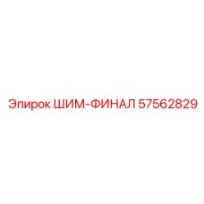 57562829 ШИМ-ФИНАЛ Epiroc