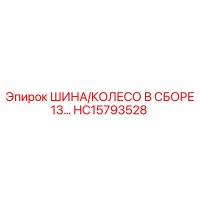 HC15793528 Шина/колесо в сборе 13 Epiroc