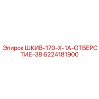6224181900 ШКИВ-170-X-1A-ОТВЕРСТИЕ-38 Epiroc