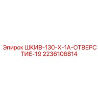 2236106814 ШКИВ-130-X-1A-ОТВЕРСТИЕ-19 Epiroc