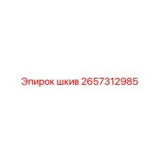 2657312985 шкив Epiroc
